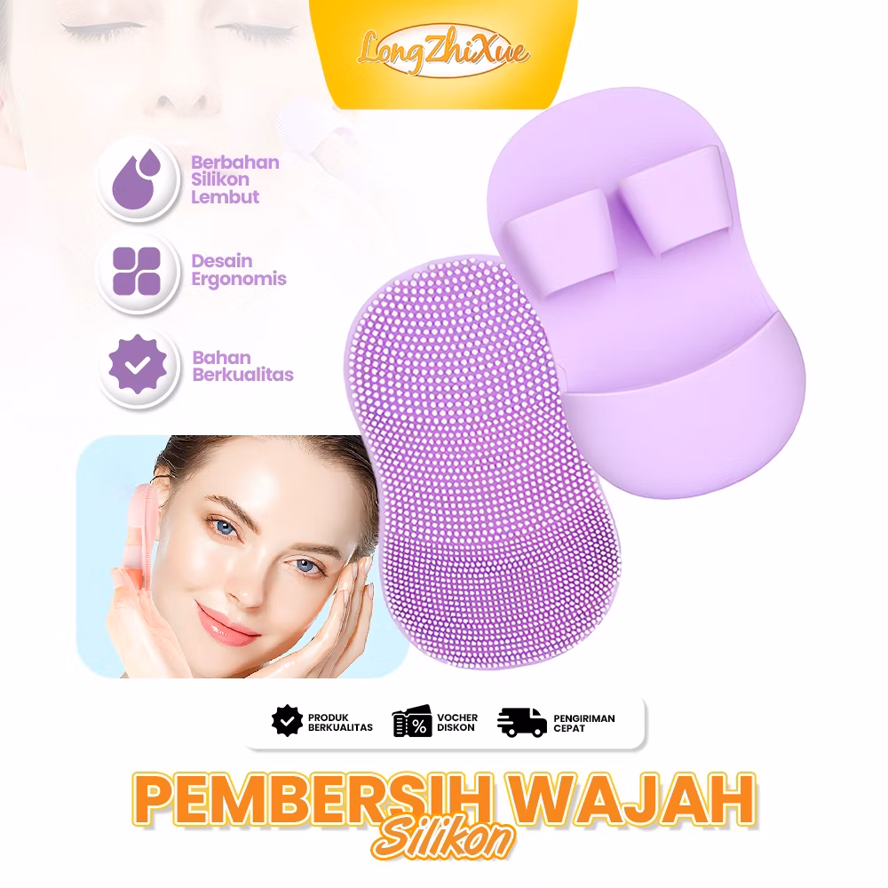 Sikat Wajah Silikon